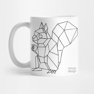 Origami Squirrel Mug